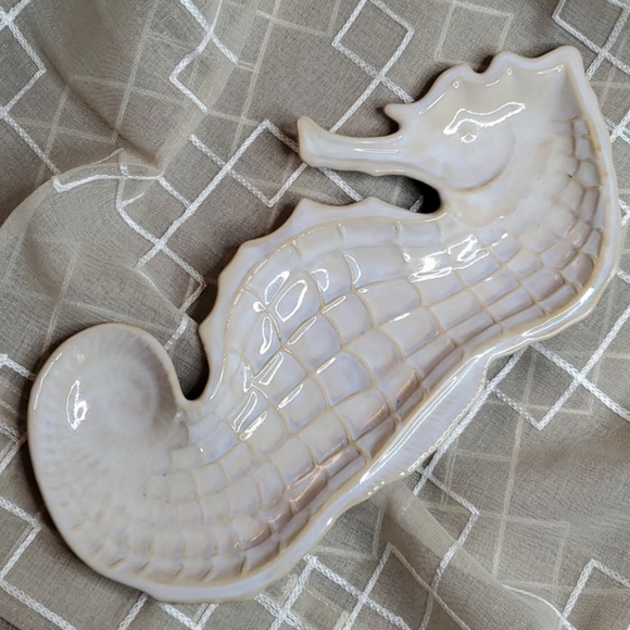 Other - Ceramic Seahorse‎ Trinket Dish